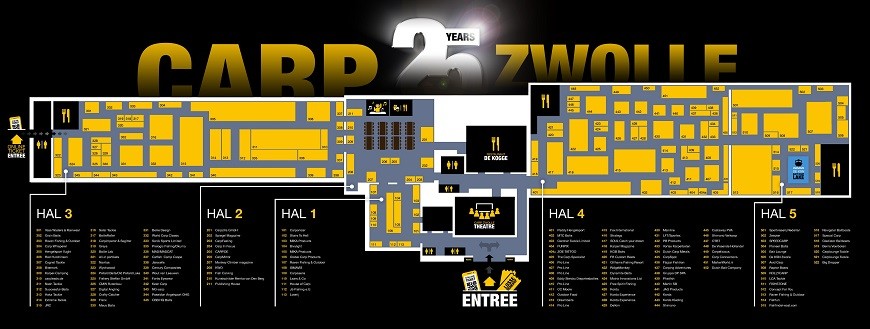 Carp Zwolle 2019 plattegrond