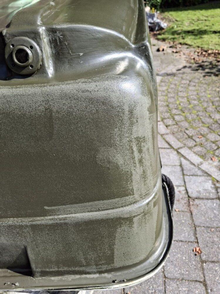 De Terhi boot schilderen